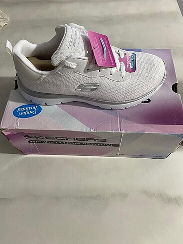 36 Beden Skechers Kadın Beyaz Spor Ayakkabı Summits 88888316TK WSL