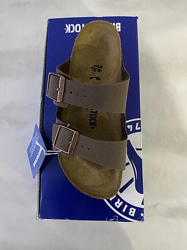 Birkenstock Arizona Çift Bantlı BF NU Terlik 151183 Kahve