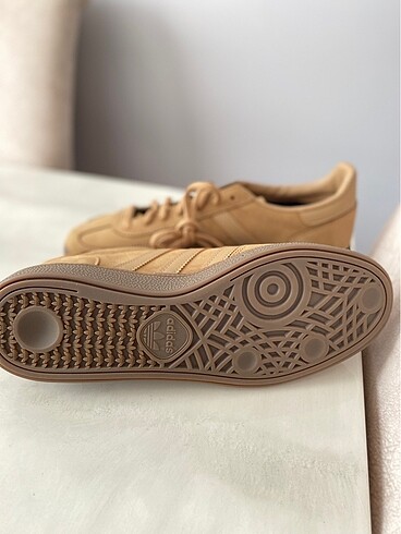 43 Beden kahverengi Renk Adidas Handball Spezial Unisex Kahverengi Sneaker Ayakkabı