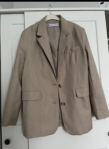 s Beden BERSHKA bej blazer