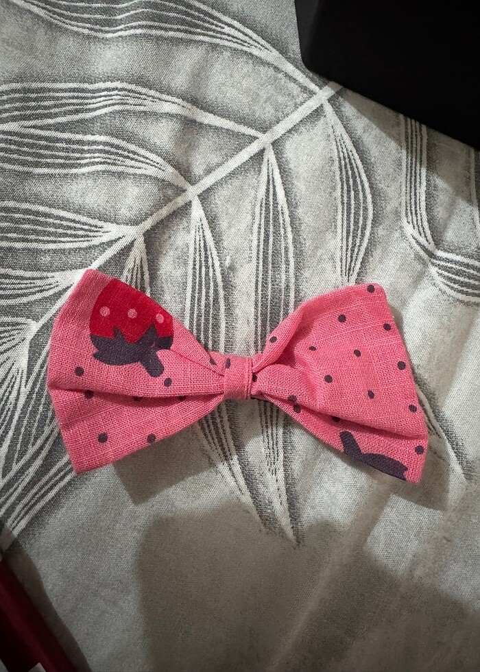 Çilek desenli pembe kedi ve köpek giyimi - Görsel 5