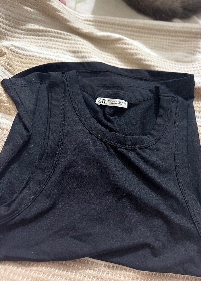 ZARA KALIN ASKILI BLUZ - Görsel 3