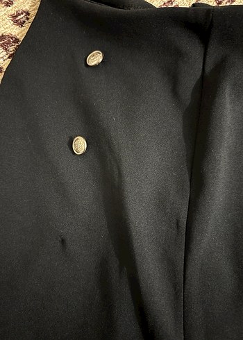 Düğmeli Kadın Uzun Etek siyah - Görsel 2