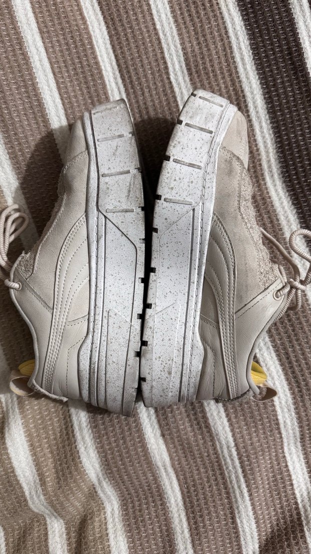 PUMA krem Keten Bağcıklı Kadın Spor Ayakkabı - Görsel 5