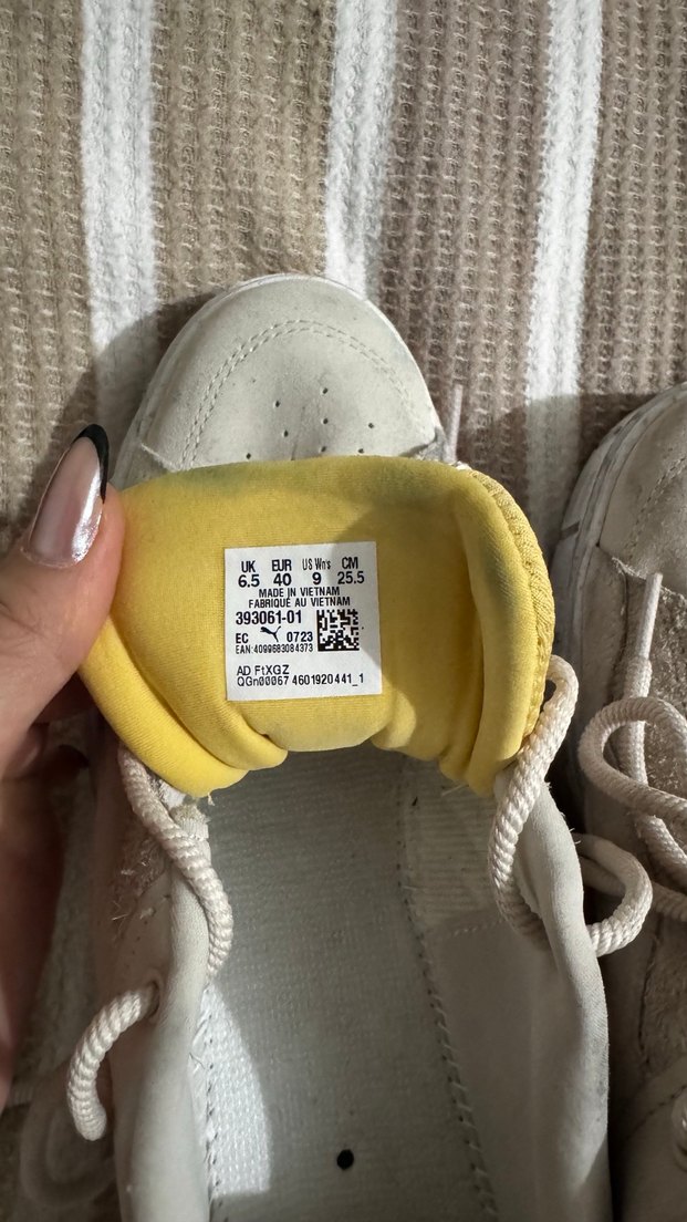 PUMA krem Keten Bağcıklı Kadın Spor Ayakkabı - Görsel 2