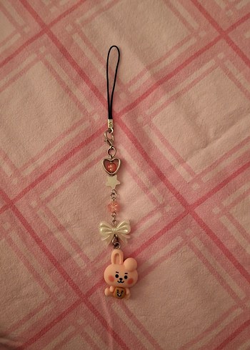 Diğer BT21 Cooky Telefon Charmı/Anahtarlık