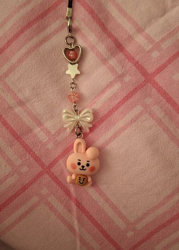 BT21 Cooky Telefon Charmı/Anahtarlık