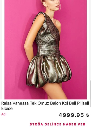 Gold Parlak Mini Straplez Elbise - Görsel 2