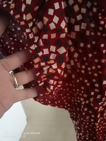 xl Beden bordo Renk Elbise