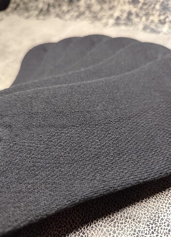 Sneakers Bilek Erkek Çorap 6'lı Siyah - Görsel 2
