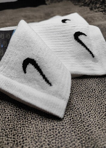 Unisex Tenis Çorap Beyaz Nike Soft-Dry 3'lü - Görsel 2