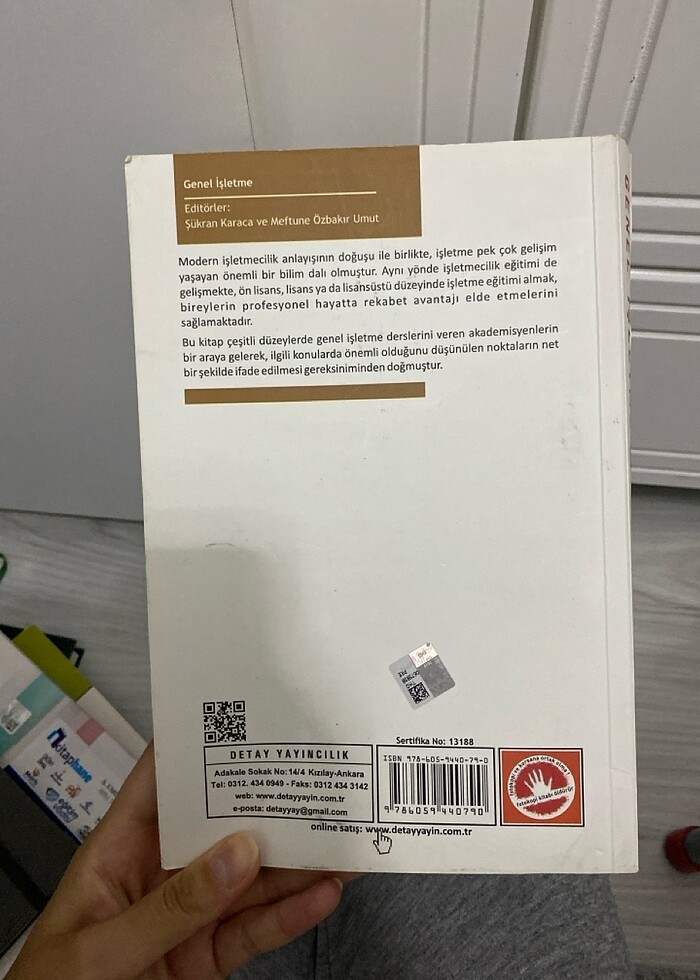 GENEL İŞLETME MUHASEBE KİTABI - Görsel 3