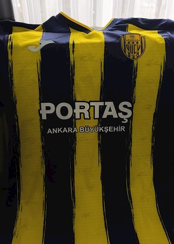 22-23 Ankaragücü orijinal imzalı forma. - Görsel 3