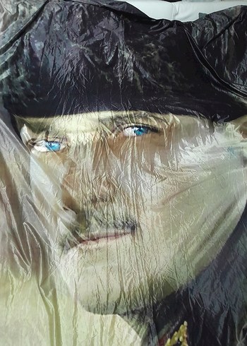 Ikinci el, buyuk boy, Ataturk portresi  perde satilik - Görsel 3