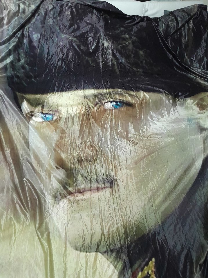 Ikinci el, buyuk boy, Ataturk portresi  perde satilik - Görsel 3