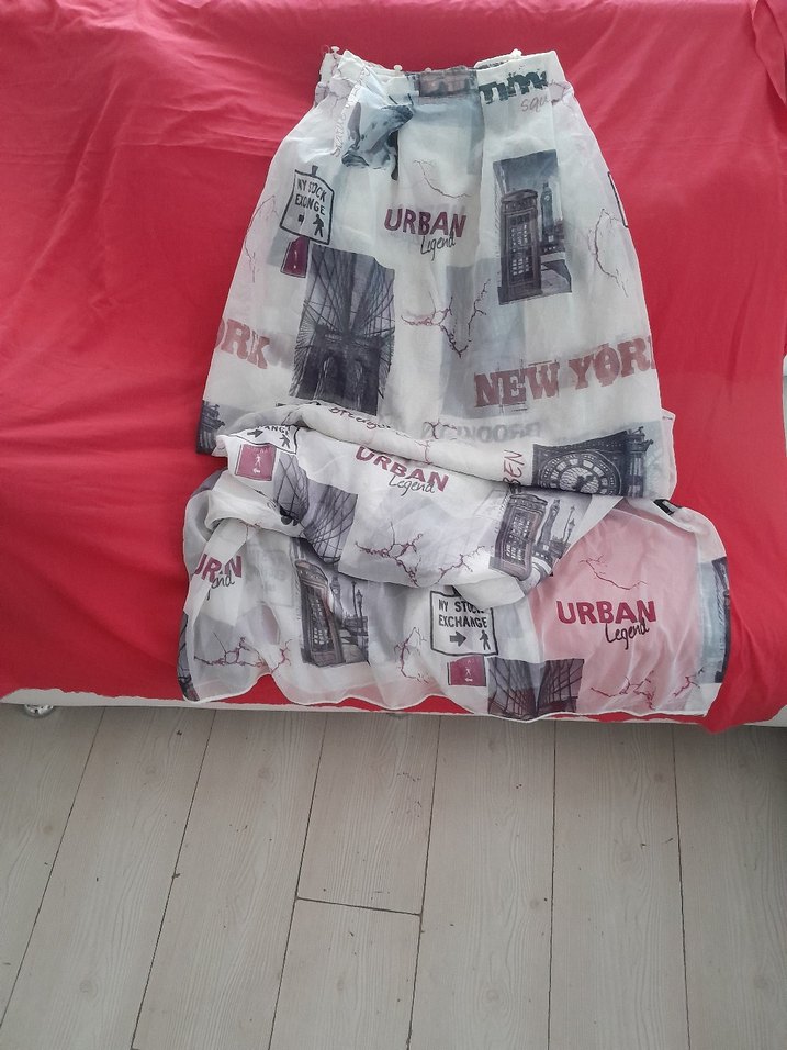 Fiyat dustu! Urban Legend, En 2.63-Boy2.02, tul perde satilik - Görsel 2