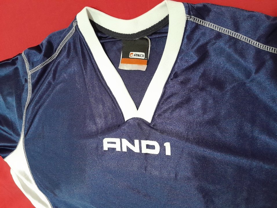 Ikinci el, L-XL, AND1 Mavi Kısa Kollu Forma - Görsel 4