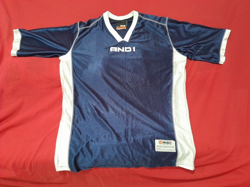 Ikinci el, L-XL, AND1 Mavi Kısa Kollu Forma - Görsel 2