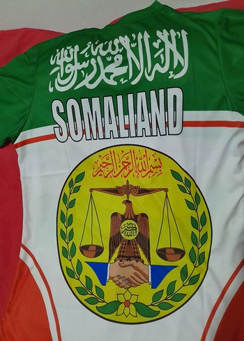 Yeni gibi, Somaliand, L beden, kolleksiyonluk forma tisort - Görsel 3