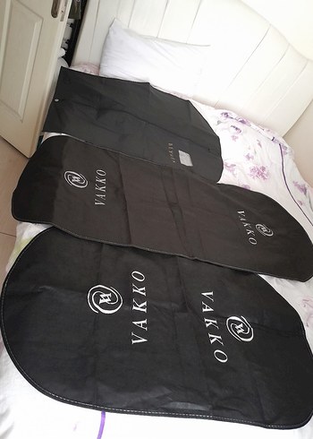 Ikinci el, Vakko, siyah renkte elbise kiliflaru - Görsel 2