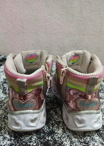 23 Beden çeşitli Renk Kız Çocuk Renkli Glitter Skechers