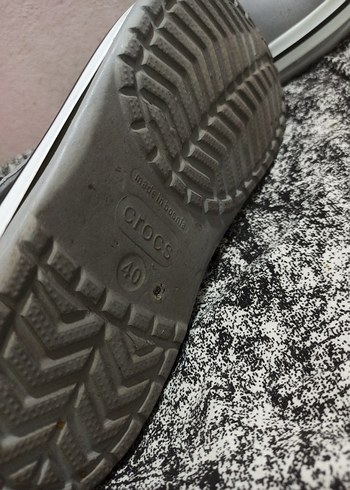 40 Beden gri Renk ORİJİNAL Crocs