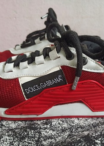 Dolce & Gabbana Erkek Kırmızı Spor Ayakkabı