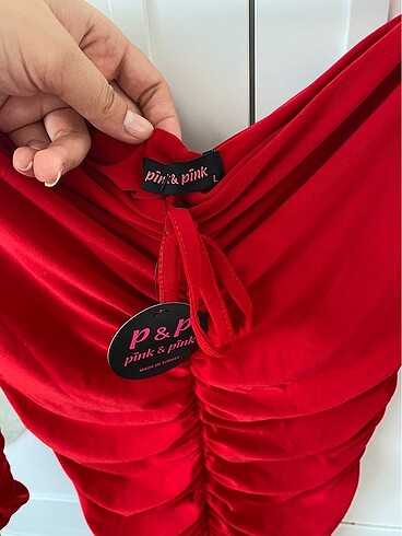 Diğer Kırmızı mini elbise