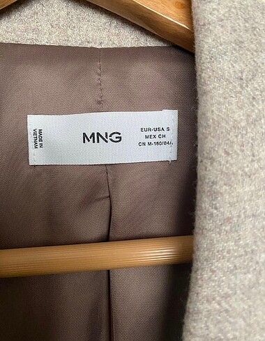 s Beden camel Renk Mango Blazer Ceket
