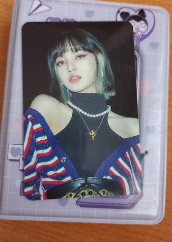 orijinal blackpink lisa the album limited photobook pc