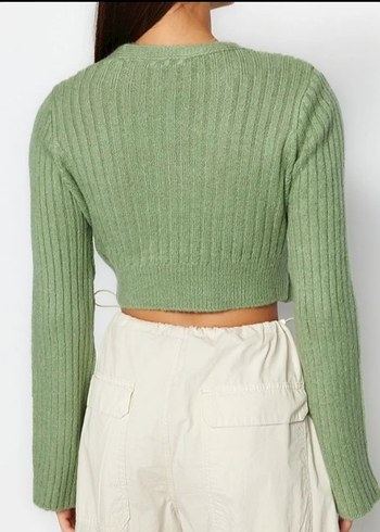 V Yaka Triko  Kazak - Görsel 2