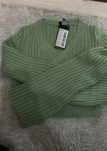 V Yaka Triko  Kazak - Görsel 3