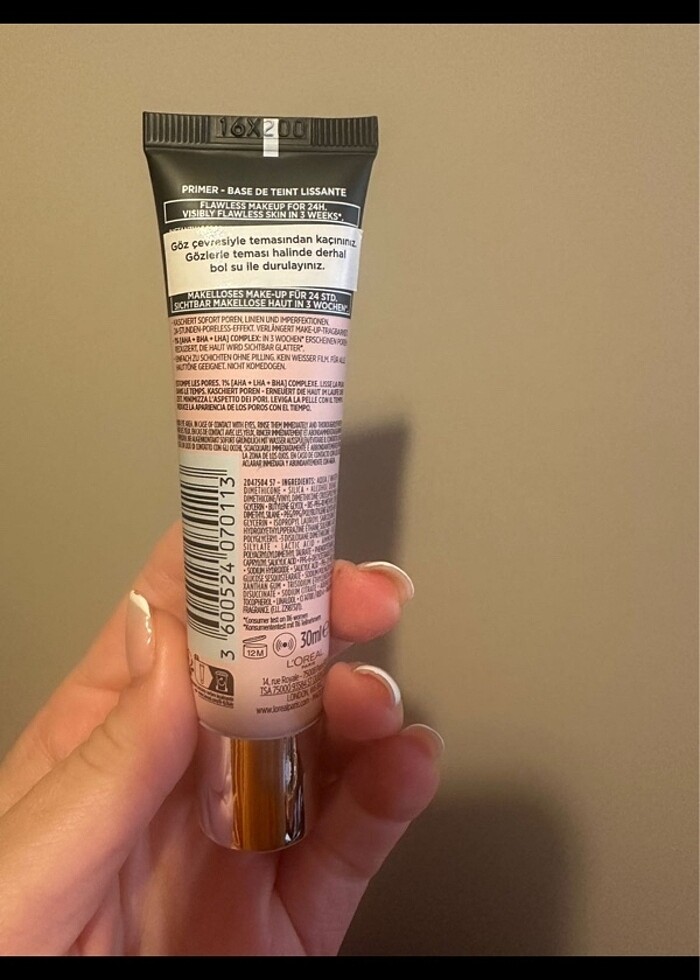 Loreal pore primer - Görsel 3