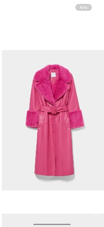 BERSHKA deri mont