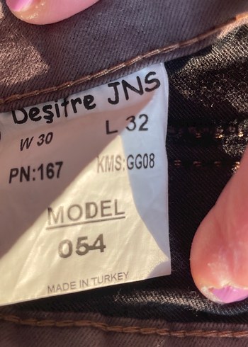 Kahverengi Bol Kesim Midi Kot Pantolon - Görsel 2