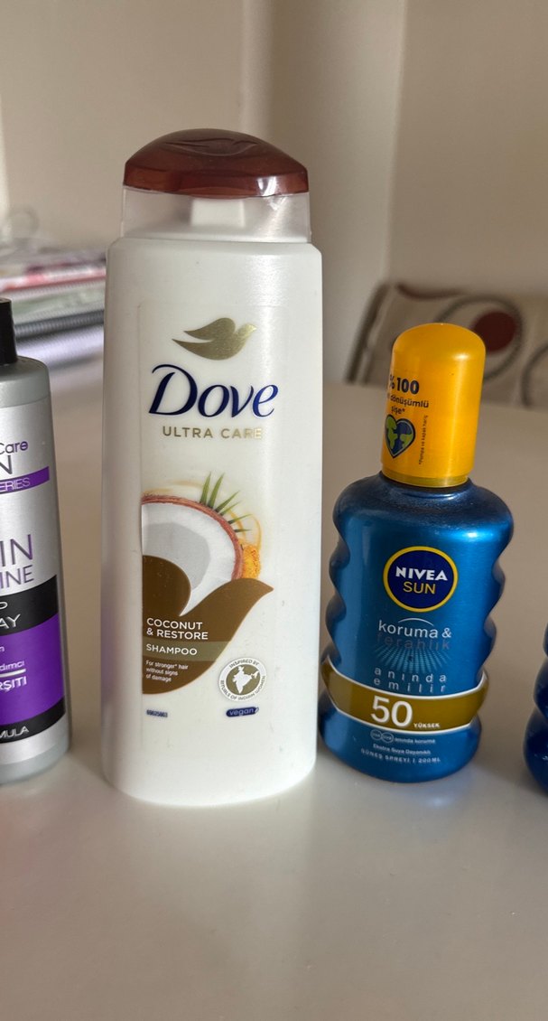 Dove Ultra Care Hindistan Cevizi Şampuanı - Görsel 2