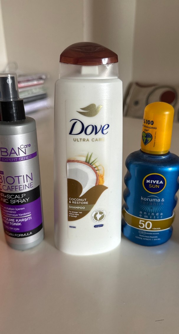 Dove Ultra Care Hindistan Cevizi Şampuanı - Görsel 3