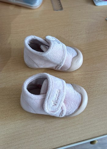 Vicco Kız Bebek İlk Adım Ayakkabısı Beyaz