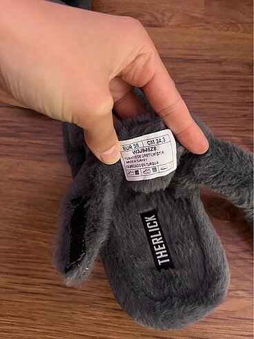 38 Beden Peluş ev terliği