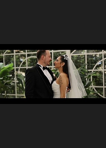 Gelinlik saten gelinlik özel dikim - Görsel 7