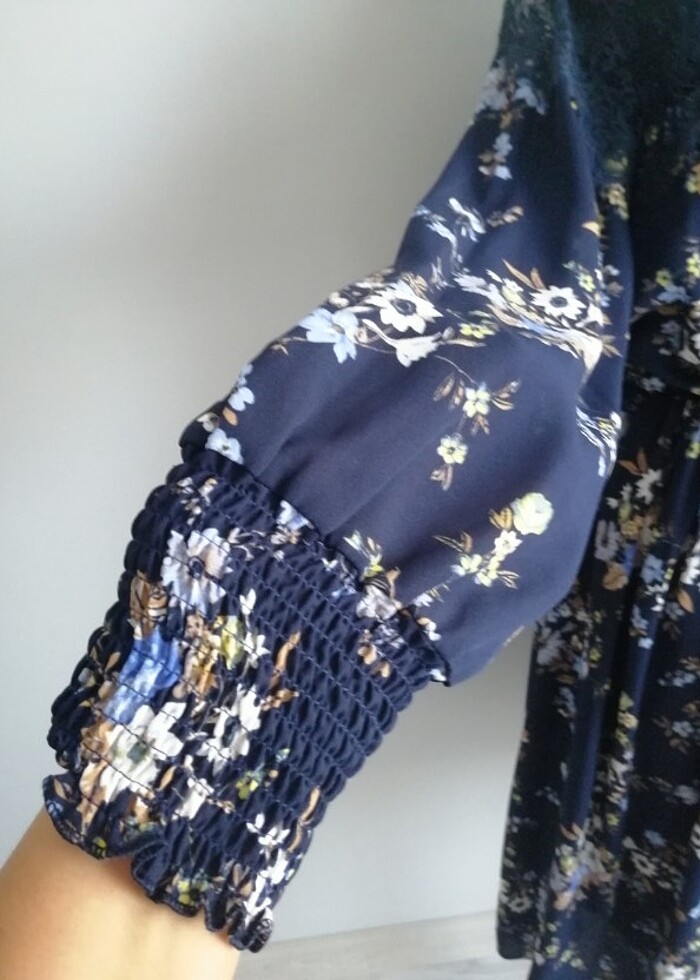 Çiçekli Elbise  - Görsel 3