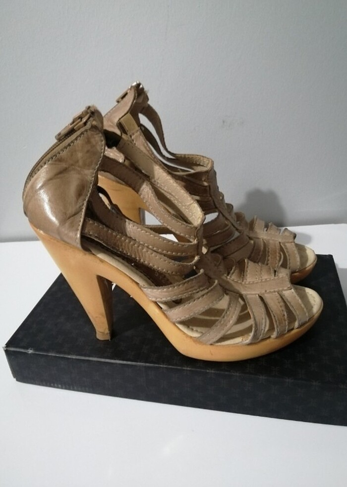 Platform yazlık  ayakkabı - Görsel 2