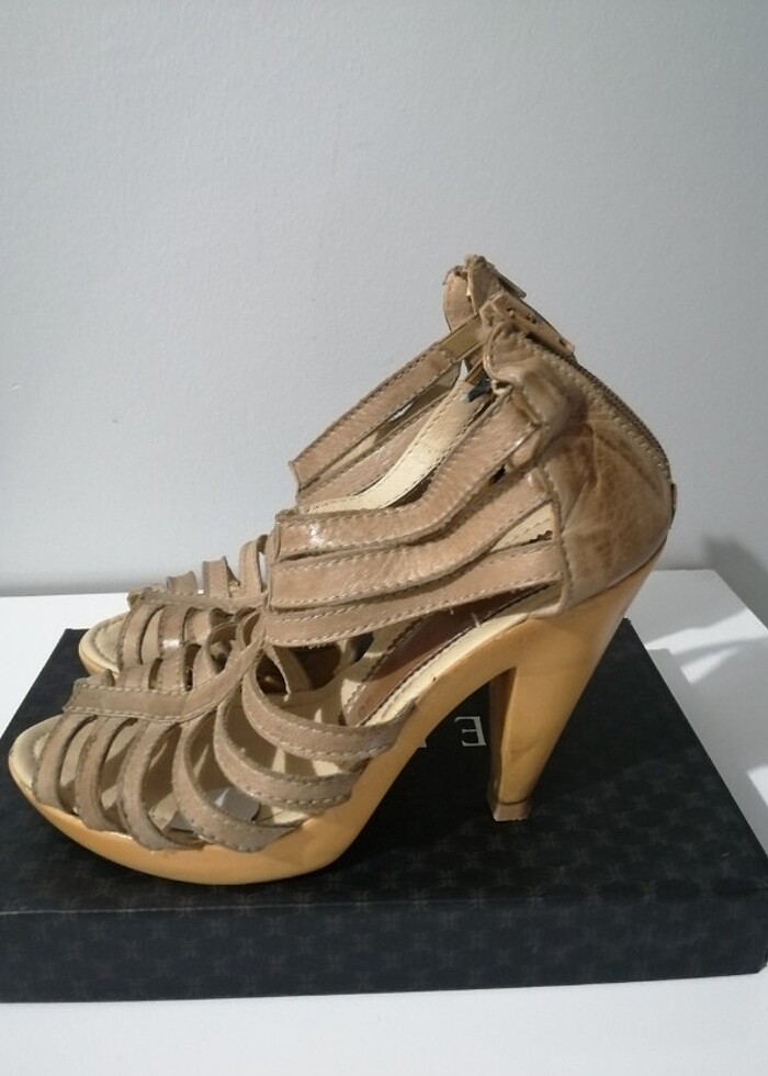 Platform yazlık  ayakkabı - Görsel 3