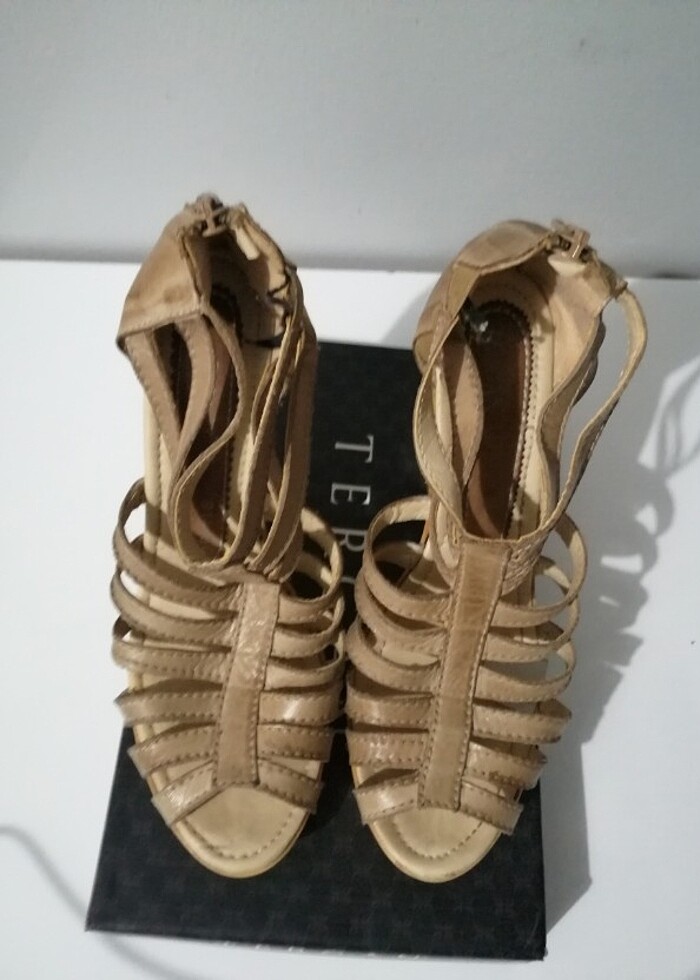 Platform yazlık  ayakkabı - Görsel 4