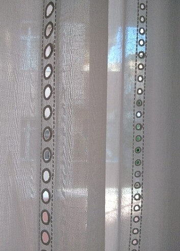 İKEA  KETEN  ETNIK  TUL - Görsel 5