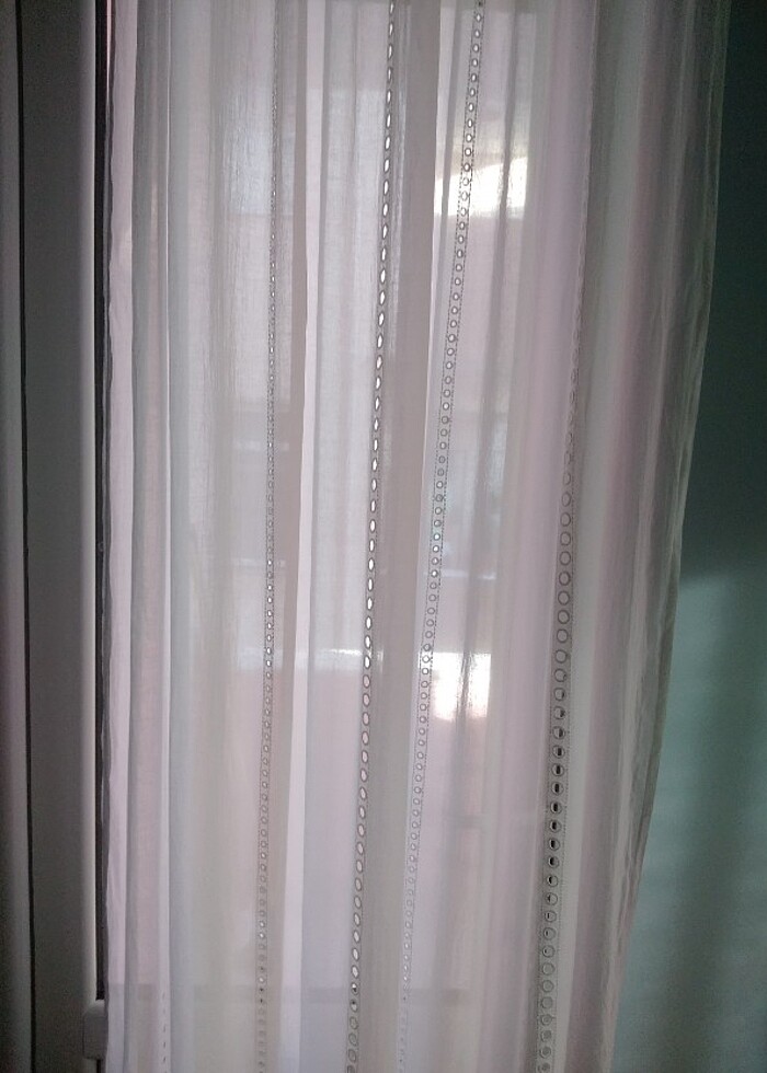 İKEA  KETEN  ETNIK  TUL - Görsel 3