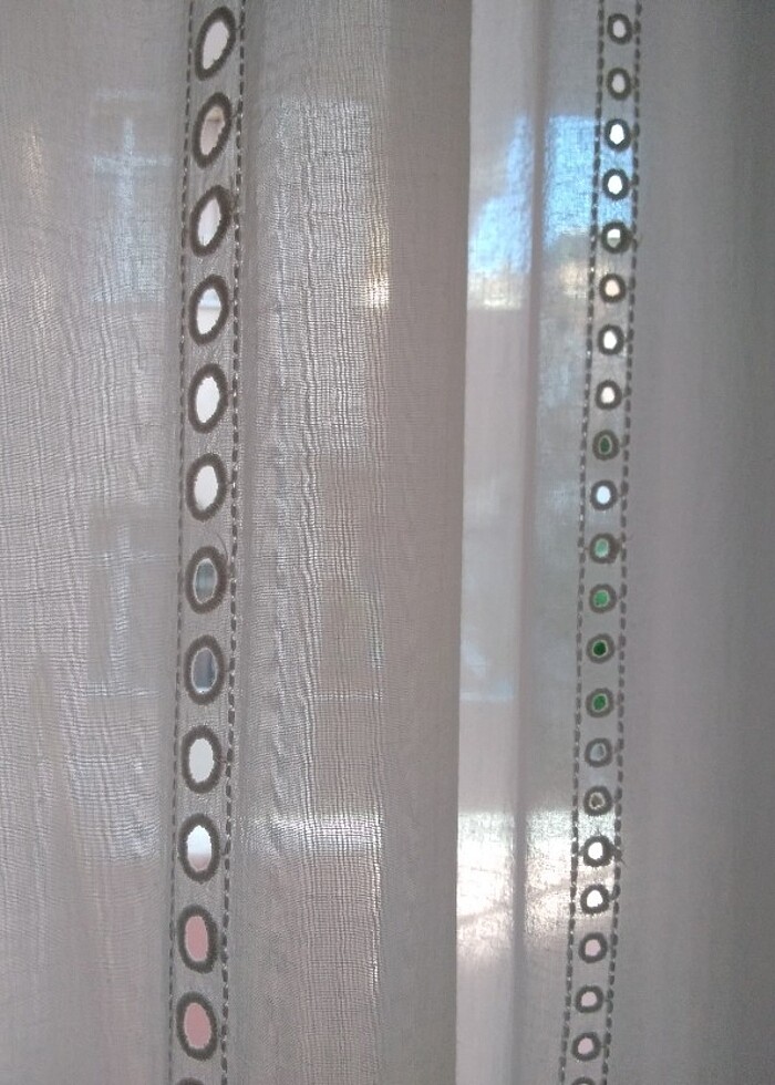 İKEA  KETEN  ETNIK  TUL - Görsel 5