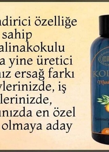 Ersağ mandalinalı kolanya - Görsel 3