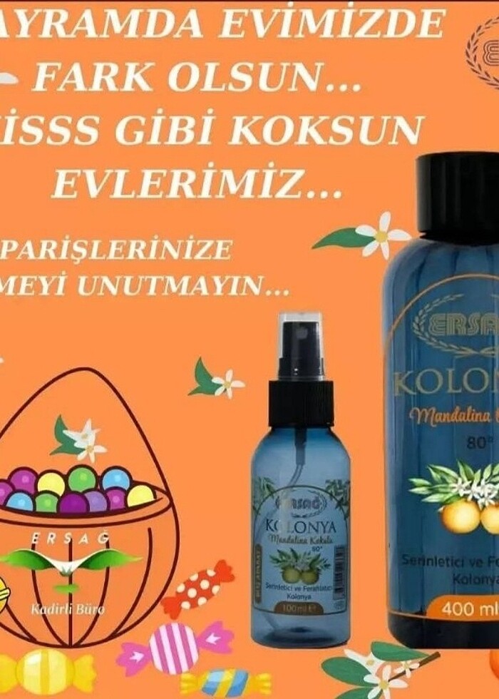 Ersağ mandalinalı kolanya - Görsel 2