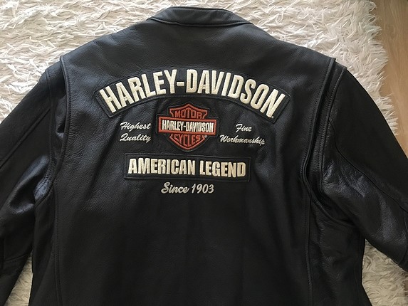 Harley-Davidson Motorcu Deri Ceketii̇ndi̇ri̇m 24 Saat Harley Davidson Deri  Ceket %20 İndirimli - Gardrops